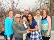 April 2011 last time we had the family all together at one time. Thankful for family.