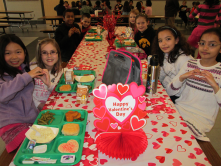Borlaug Elementary Valentine’s Table – PBIS reward