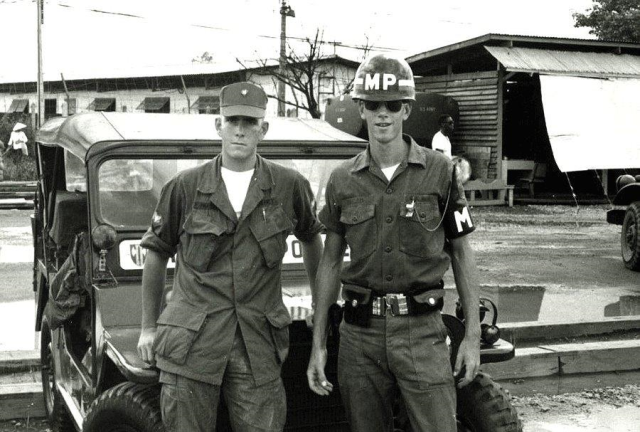 Fred and Don Parsells 1967 Saigon, Vietnam
