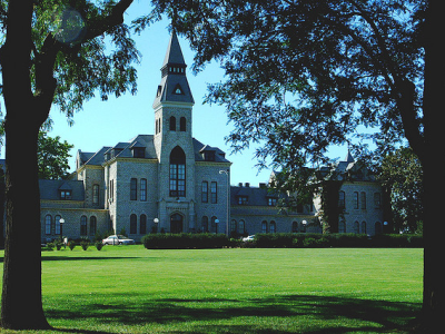In Front of Anderson Hall