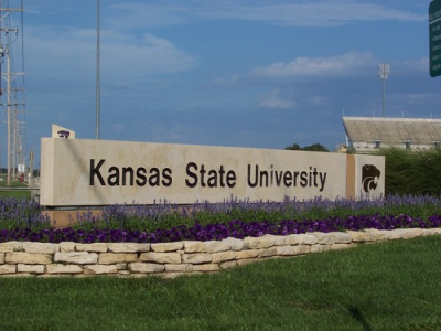 Kansas State University Entrance Sign
