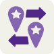What are the top three destinations K-State visitors seek?