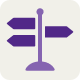 Where should exterior campus map directories be placed?
