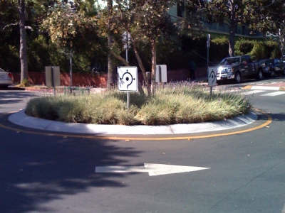 Discourage "Cut-Through" Driving