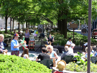 Build parks in street medians