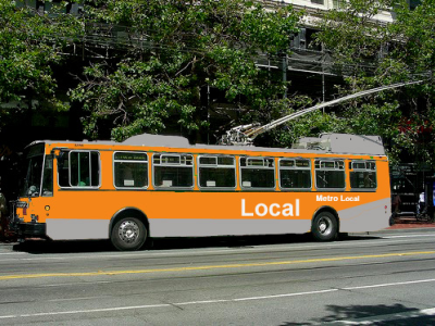 Implement electric trolleybuses in L.A.