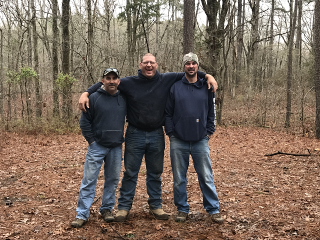 15 years of tradition with friends. Make this trip every year to bow hunt with friends. 