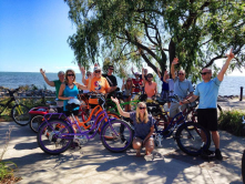 Lake St. Clair Metropark is a great destination to go for a group bike ride and enjoy conversation.