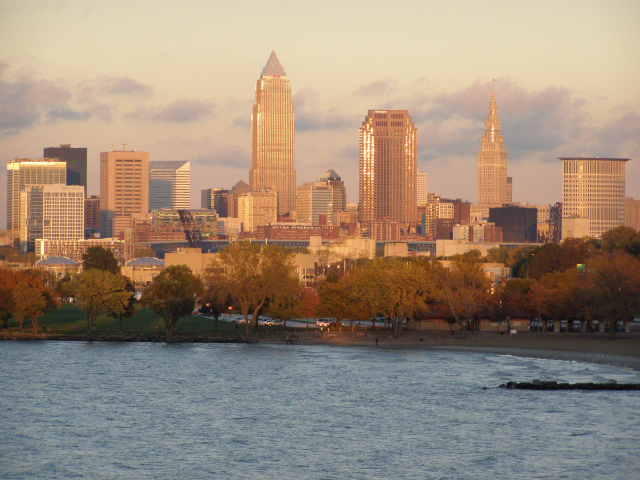 looking towards downtown from the upper hill