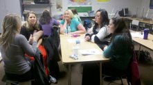 Elementary New Staff enjoying New Staff Orientation on January 2, 2013.  We are excited about the start of 2nd Semester!