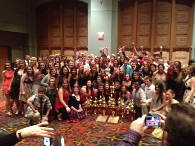 The Millard South Band was the Sweepstakes winner at the 2012 Alamo Bowl in San Antonio, Texas and performed their show in front of 65,000!