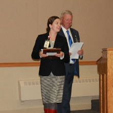 Congratulations to October Employee of the Month, MSHS Lead English Language Learner Teacher Shannon Cooley-Lovett!  