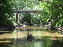 SR 149 over Strong River near the D'Lo Waterpark