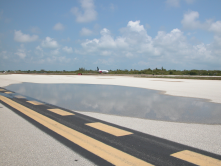 Key West Salt Water from Drain on Tarmac