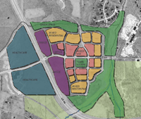 Create a Town Center in the North Park Key Investment Area