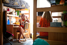 The Harper Hall dorms were where I spent most of my time.