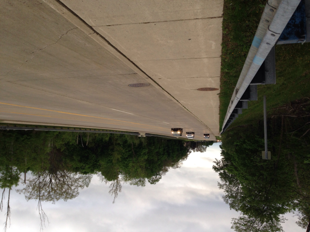 Pedestrian bridge on 7 mile between Merriman and Farmington. Very dangerous. The winter months it is horrific
