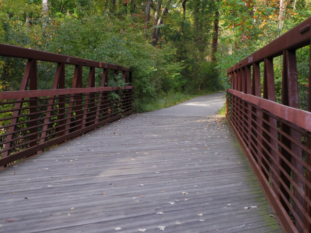 Dearborn bike path.