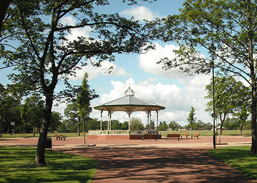 Standford Park is beautiful after last weekend's Park Clean Up