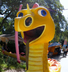 Fairyland, Oakland's best place for small children! It's gentle and imaginative,  and absolutely the children's own. No glitz, all fun.