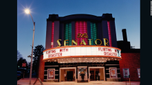 Retro movie theater