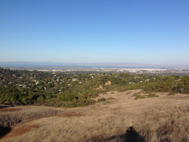 A view of Redwood City from high up within Edgewood Park. Its hard to beat a hike in Edgewood for restoring your soul.