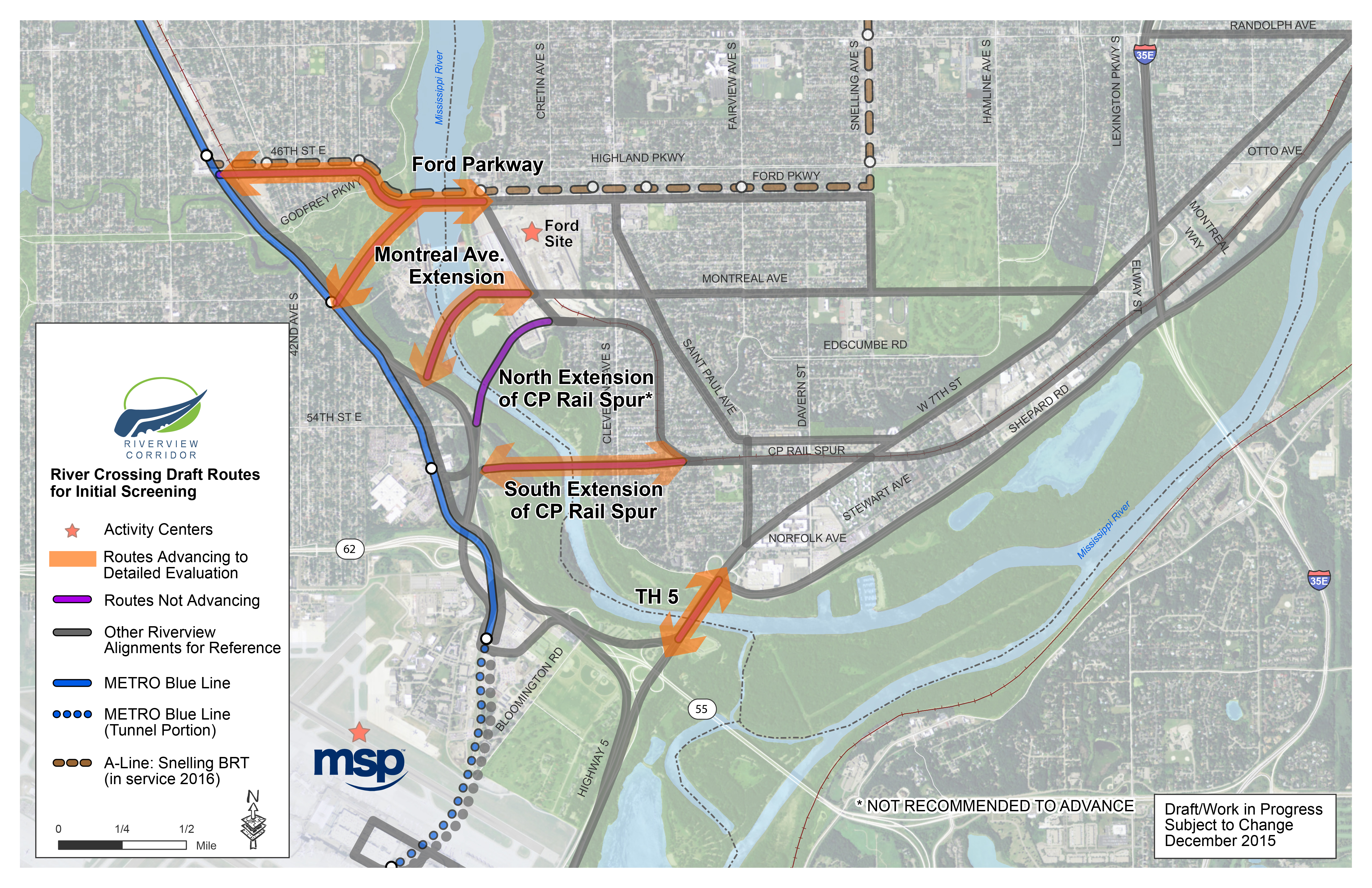 River Crossing Routes | Opportunities