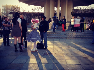 Quirky expressiveness unleashed in JapanTown. 