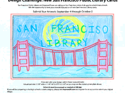 golden gate bridge to the library