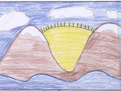 The mountains