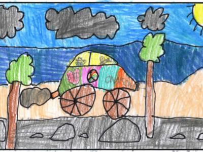 Car On The Beach