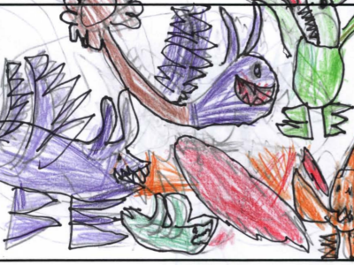 drogons and sea crechers