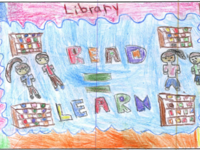 going to the library
