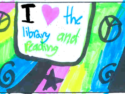 I love the library and reading
