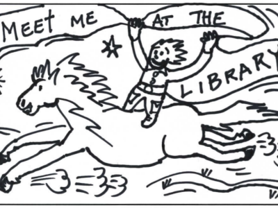Meet me at the library.