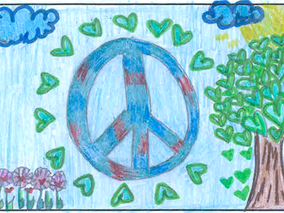 peaceful world around us