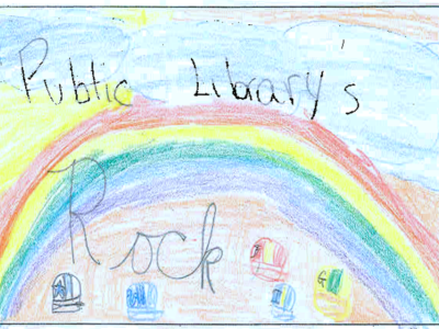 public library's rock