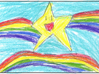 Rainbow star