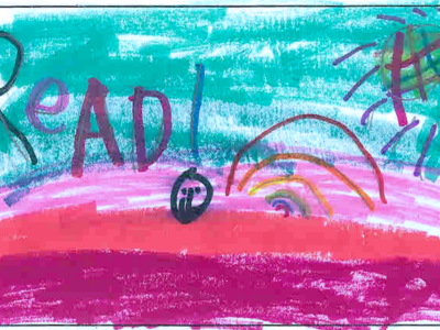 "Read over the rainbow"