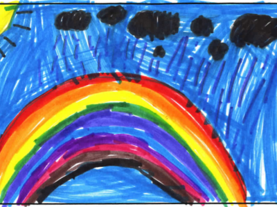 beautiful rainbow day