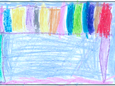 Bookshelf(Rainbow)
