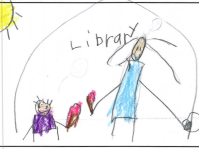 Going to the library and it is a diamond.