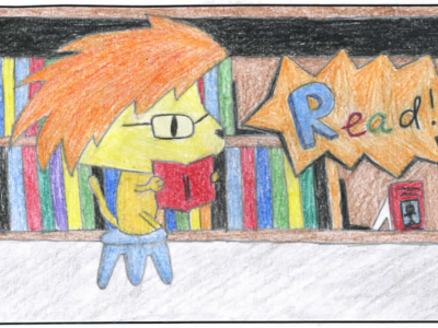 Reading books