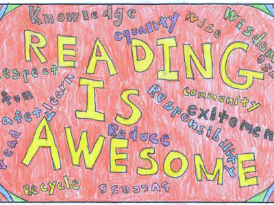 "Reading is awesome"