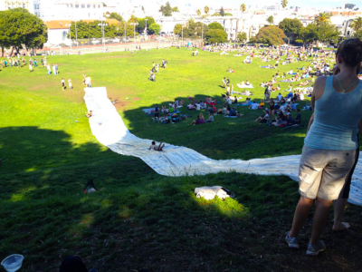 Dolores Park Slip-n-Slides