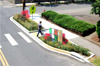Kill 3 Birds:  Mount Utility Boxes in Multi-functional Bioswales