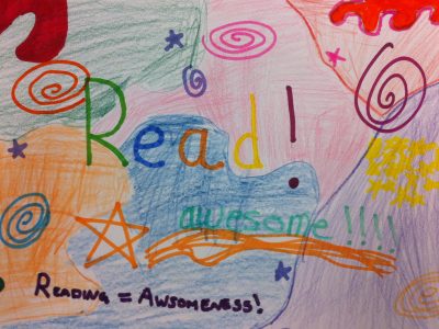 "Reading = Awesomeness"