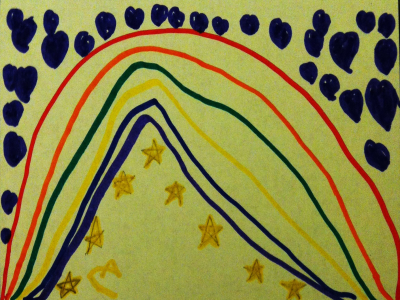 Rainbow and Stars