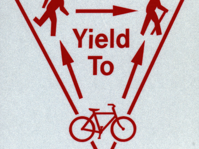Better Signposting along the Panhandle Bike Path