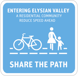 Better Signposting along the Panhandle Bike Path